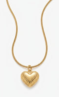 Heartbeat pendant with Chain