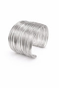 Silver Coil Bracelet